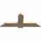 Ekena Millwork Eugene Rough Sawn Timber Gable Bracket, Douglas Fir, 48"W x 20"H x 2"D x 6"F, 10/12 Pitch GBW048X20X0206EUG00RDF - alternate 2